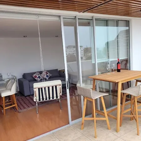 Apartamento Moderno Departamento Cerca Al Malecon Lima Exterior foto